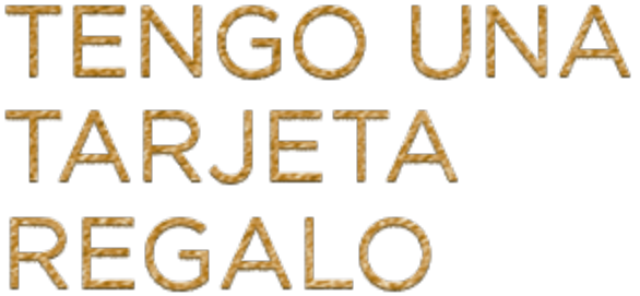 Tarjeta Regalo